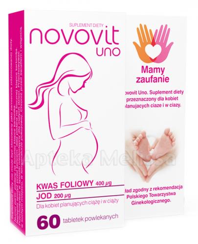 NOVOVIT UNO - 60 tabl. - Apteka internetowa Melissa