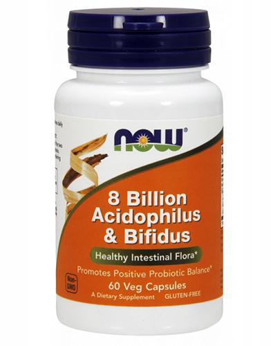  Now Foods 8 Billion Acidophilus & Bifidus - 60 kaps. - cena, opinie, wskazania - Apteka internetowa Melissa  