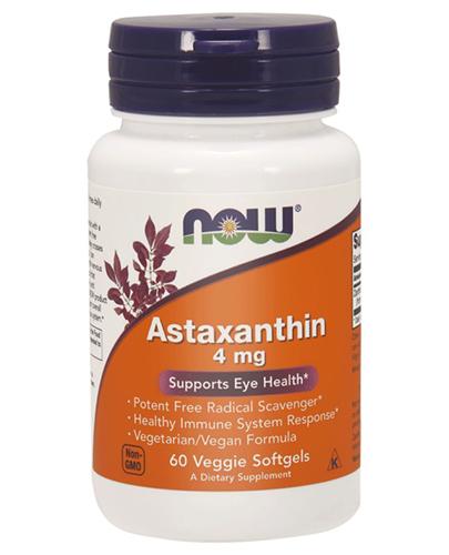 NOW FOODS Astaxanthin 4 mg - 60 kaps. - Apteka internetowa Melissa