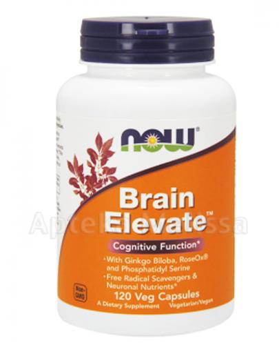 NOW FOODS Brain elevate - 120 kaps. - Apteka internetowa Melissa