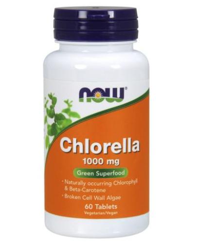  Now Foods Chlorella 1000 mg - 60 tabl. - cena, opinie, dawkowanie - Apteka internetowa Melissa  