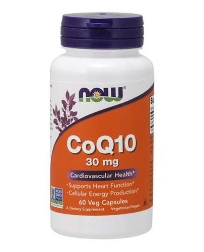 NOW FOODS CO Q10 30 mg - 60 kaps. - Apteka internetowa Melissa