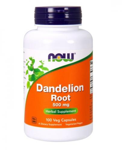  NOW FOODS Dandelion root 500 mg, 100 kapsułek - Apteka internetowa Melissa  
