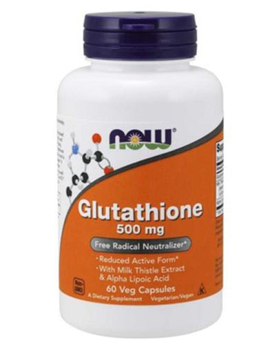  NOW FOODS Glutathione 500 mg - 60 kaps. - Apteka internetowa Melissa  