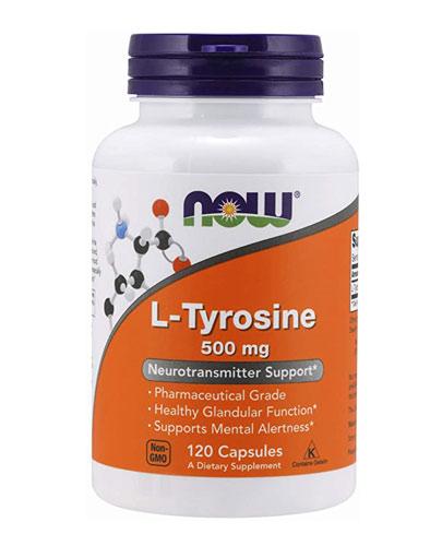  Now Foods L-Tyrosine 500 mg - 120 kaps. - cena, opinie, właściwości - Apteka internetowa Melissa  