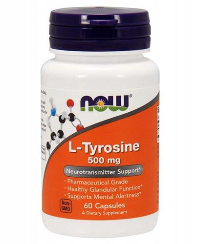  NOW FOODS L-Tyrosine 500 mg - 60 kaps. - Apteka internetowa Melissa  