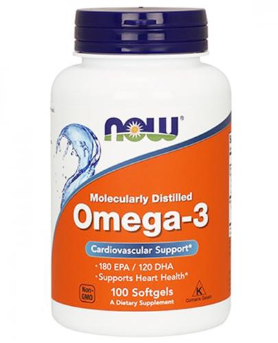 NOW FOODS Omega-3 - 100 kaps. - Apteka internetowa Melissa