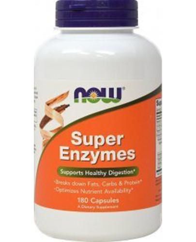 NOW FOODS Super enzymes - 180 kaps. - Apteka internetowa Melissa  