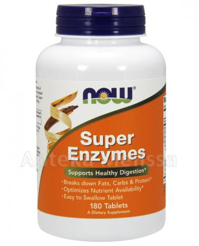  NOW FOODS Super enzymes - 180 tabl. - Apteka internetowa Melissa  