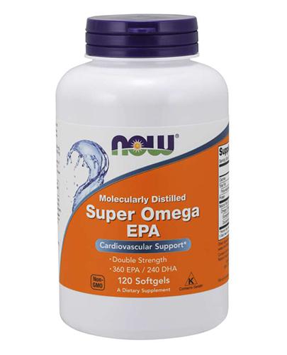  Now Foods Super Omega EPA - 120 kaps. - cena, opinie, składniki - Apteka internetowa Melissa  