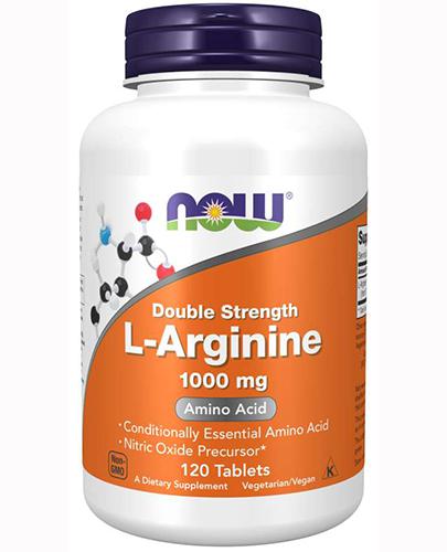  Now L-Arginine 1000 mg, 120 tabl., cena, wskazania, opinie - Apteka internetowa Melissa  