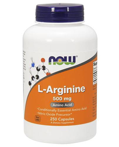  Now L-Arginine 500 mg, 250 kaps. - Apteka internetowa Melissa  