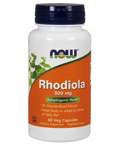  Now Rhodiola 500  mg - 60 kapsułek - Apteka internetowa Melissa  