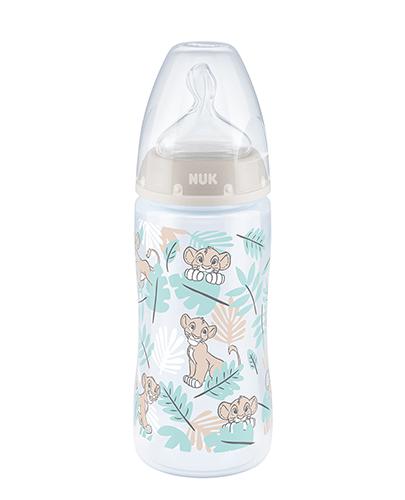 Nuk Disney Król Lew Butelka FC+ PP ze wskaźnikiem temperatury rozmiar M do mleka z silikonowym smoczkiem 6-18 msc, 300 ml - Apteka internetowa Melissa
