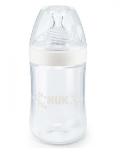  NUK NATURE SENSE Butelka antykolkowa 6-18m kolor biały - 260 ml - Apteka internetowa Melissa  