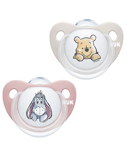 Nuk Trendline Disney Kubuś z uchwytem Kubuś/Tygrysek, 0-6 m, 2 szt., cena, wskazania, opinie - Apteka internetowa Melissa