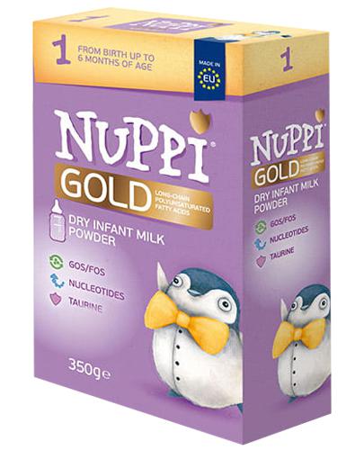  Nuppi Gold 1 Mleko początkowe dla niemowląt 0-6 m - 350 g - cena, opinie, wskazania - Apteka internetowa Melissa  