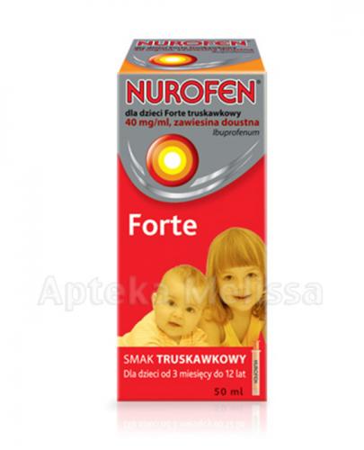 NUROFEN FORTE Syrop dla dzieci zawiesina doustna - 50 ml - Apteka internetowa Melissa