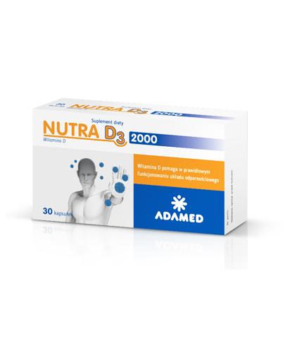 NUTRA D3 2000 - 30 kaps. - Apteka internetowa Melissa