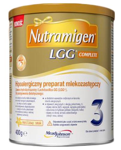  Nutramigen 3 LGG Complete Hipoalergiczny preparat mlekozastępczy - 400 g - cena, opinie, wskazania - Apteka internetowa Melissa  