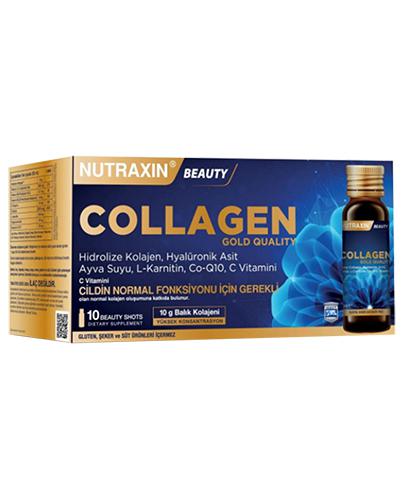  Nutraxin Beauty Collagen, 10 x 50 ml, cena, opinie, właściwości - Apteka internetowa Melissa  