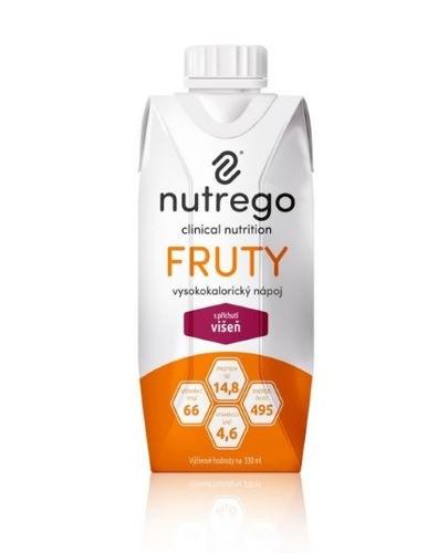 NUTREGO FRUTY Uzupełnienie diety, smak wiśniowy, 12 x 330 ml - Apteka internetowa Melissa