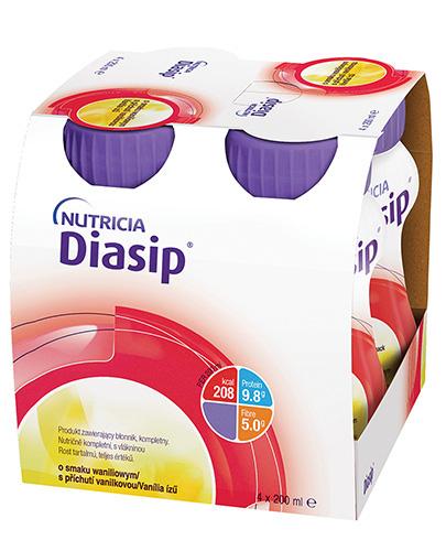 DIASIP O smaku waniliowym - 4 x 200 ml - Drogeria Melissa