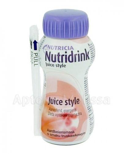 NUTRIDRINK JUICE STYLE O smaku truskawkowym - 200 ml - Apteka internetowa Melissa