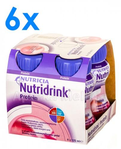 NUTRIDRINK PROTEIN O smaku truskawkowym - 24 x 125 ml - Apteka internetowa Melissa