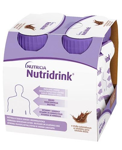 NUTRIDRINK O smaku czekoladowym - 4 x 125 ml. Żywienie medyczne. - Drogeria Melissa