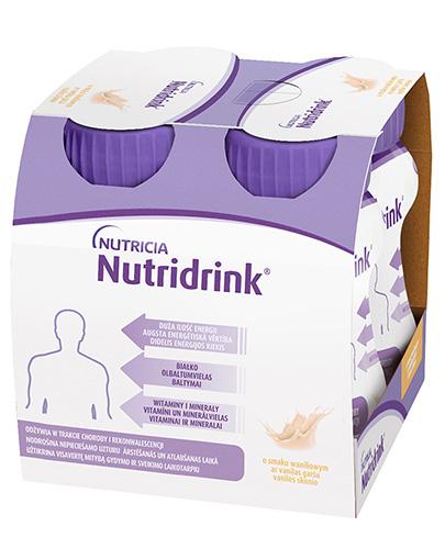 NUTRIDRINK O smaku waniliowym - 4 x 125 ml. Żywienie medyczne. - Drogeria Melissa