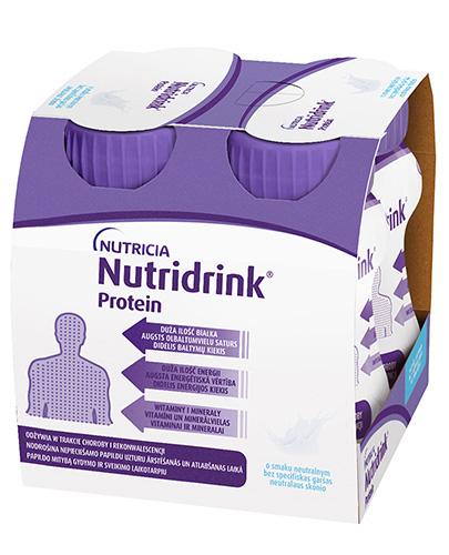 NUTRIDRINK PROTEIN O smaku neutralnym - 4 x 125 ml - Apteka internetowa Melissa