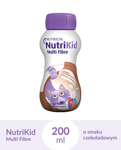 NUTRIKID MULTI FIBRE Smak czekoladowy - 200 ml - Apteka internetowa Melissa