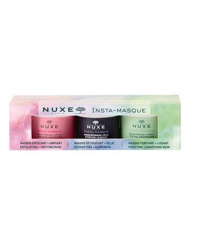  Nuxe Insta-Masque Zestaw ekspresowych maseczek do twarzy - 3 x 15 ml Do oczyszczania skóry twarzy - cena, opinie, stosowanie - Apteka internetowa Melissa  
