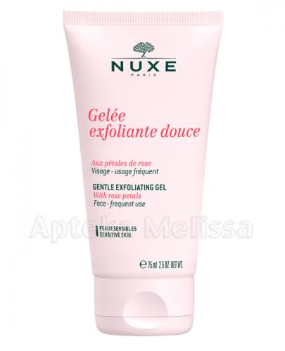NUXE PŁATKI RÓŻY Delikatny żelowy peeling - 75 ml - Apteka internetowa Melissa