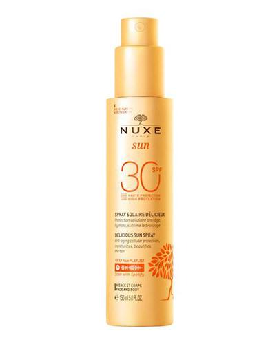  Nuxe Sun Mleczko-Spray do opalania twarzy i ciała SPF30, 150 ml - Apteka internetowa Melissa  