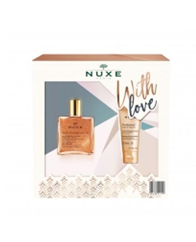 NUXE Zestaw HUILE PRODIGIEUSE OR Suchy olejek do wszechstronnej pielęgnacji + Olejek pod prysznic - 50 ml + 30 ml - Apteka internetowa Melissa