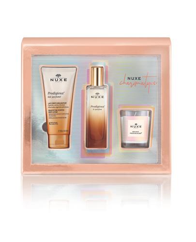  NUXE Zestaw Prodigieux Perfumy + Mleczko do ciała + Świeca - 50 ml + 100 ml + 70 g - cena, opinie, właściwości - Apteka internetowa Melissa  