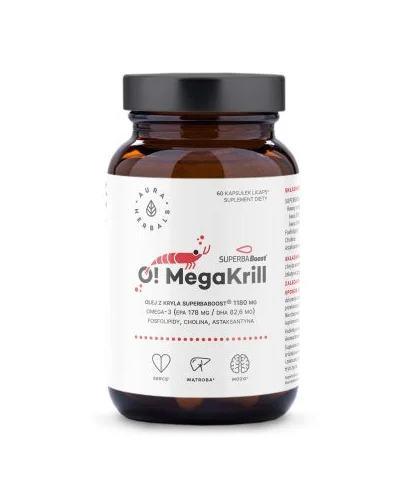  O! MegaKrill 1180 mg, 60 kapsułek - Apteka internetowa Melissa  