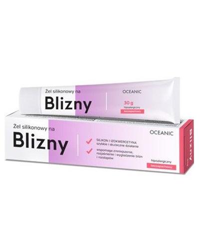 OCEANIC Żel silikonowy na blizny - 30 g - Apteka internetowa Melissa
