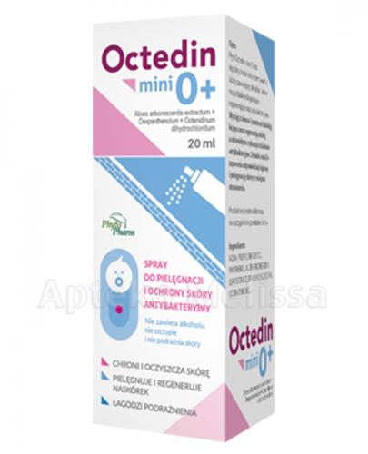  OCTEDIN MINI 0+ Antybakteryjny spray do pielęgnacji i ochrony skóry, 20 ml - Apteka internetowa Melissa  