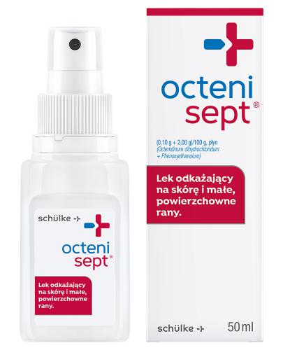  OCTENISEPT Płyn bakteriobójczy na skórę - 50 ml - cena, opinie, stosowanie - Apteka internetowa Melissa  