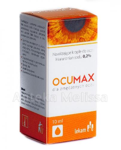  OCUMAX 0,2% Krople do oczu - 10 ml - Apteka internetowa Melissa  