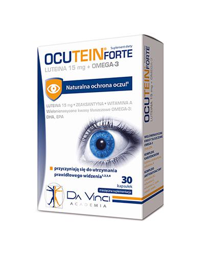  Ocutein Forte Luteina 15mg + Omega-3, 30 kapsułek - Apteka internetowa Melissa  
