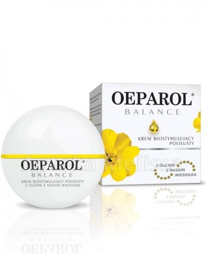 OEPAROL BALANCE Krem biostymulujący półtłusty z olejem z nasion wiesiołka - 50 ml - Apteka internetowa Melissa