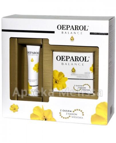 OEPAROL BALANCE Krem kondycjonująco-nawilżający z olejem z nasion wiesiołka - 50 ml + Krem regenerujący pod oczy z olejem z nasion wiesiołka - 15 ml - Apteka internetowa Melissa