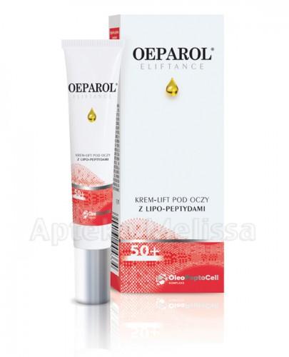 OEPAROL ELIFTANCE 50+ Krem-lift pod oczy z lipo-peptydami - 15 ml - Apteka internetowa Melissa