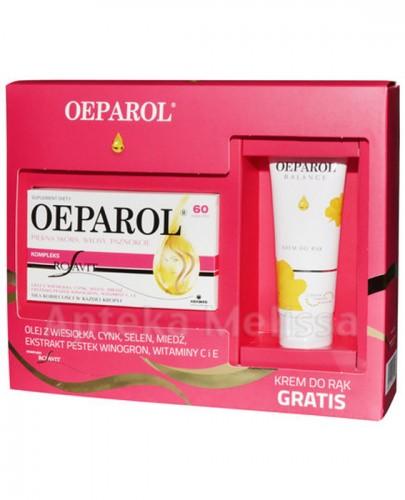 OEPAROL Piękna skóra, włosy, paznokcie - 60 kaps. + OEPAROL BALANCE Krem do rąk - 75 ml - Apteka internetowa Melissa