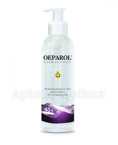 OEPAROL STIMULANCE 40+ Rewitalizujący żel micelarny do demakijażu - 200 ml - Apteka internetowa Melissa