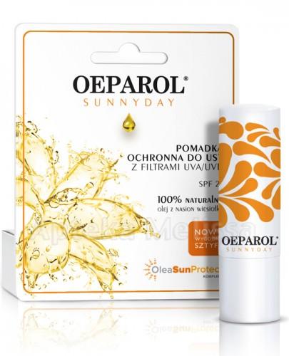  OEPAROL SUNNYDAY Pomadka ochronna do ust Spf 25 - 4,8 g - Apteka internetowa Melissa  